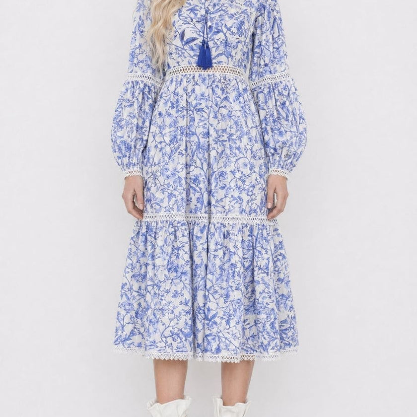 Jaylin Linen Mom Dress