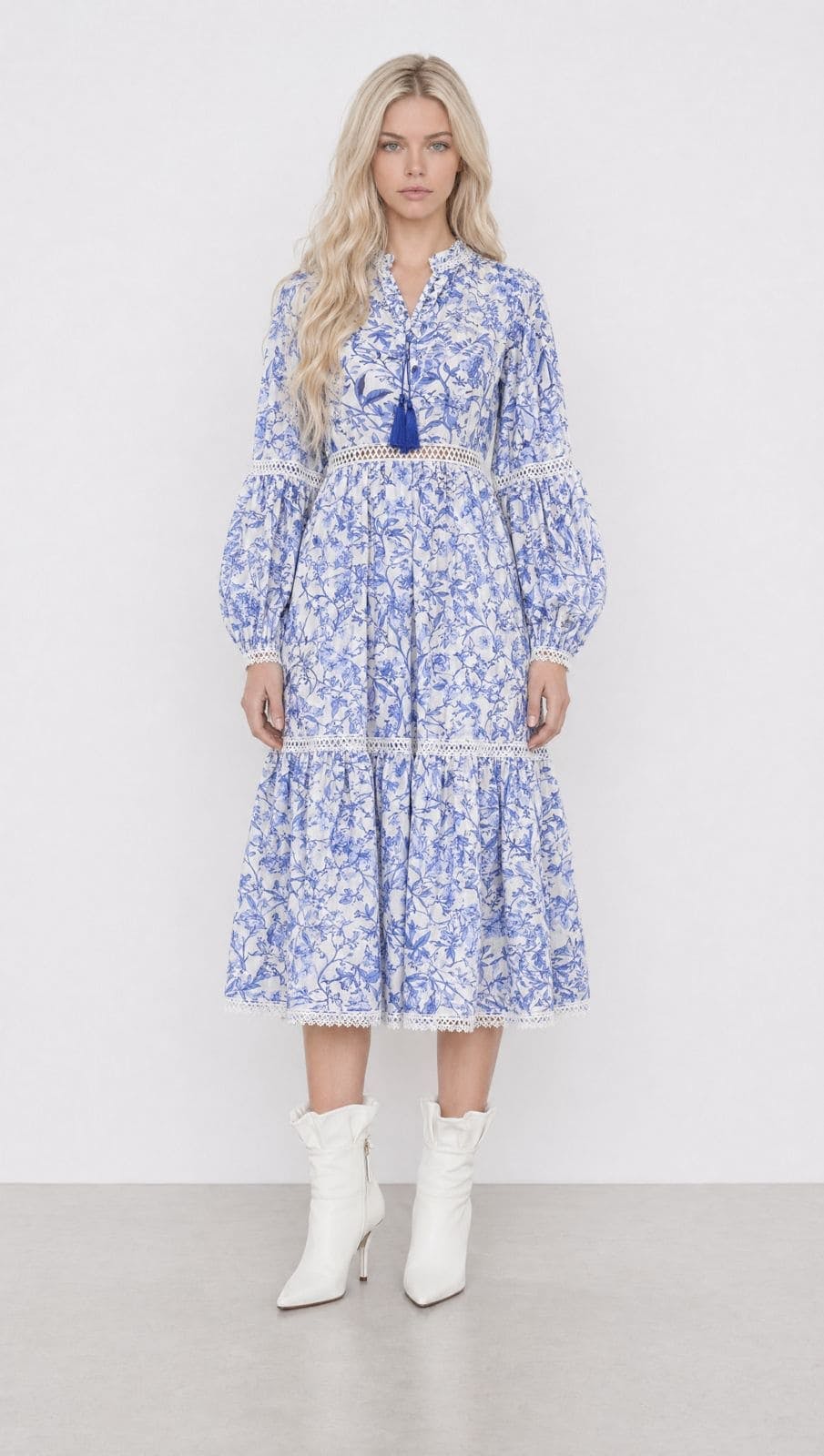 Jaylin Linen Mom Dress
