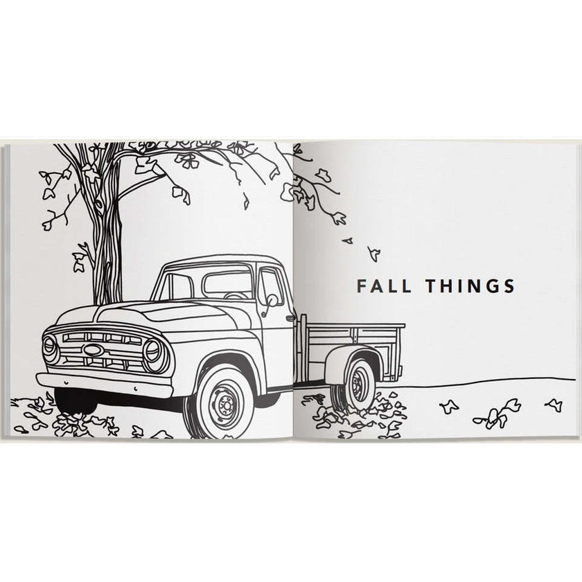 Fall Things: How to Draw Books for Kids