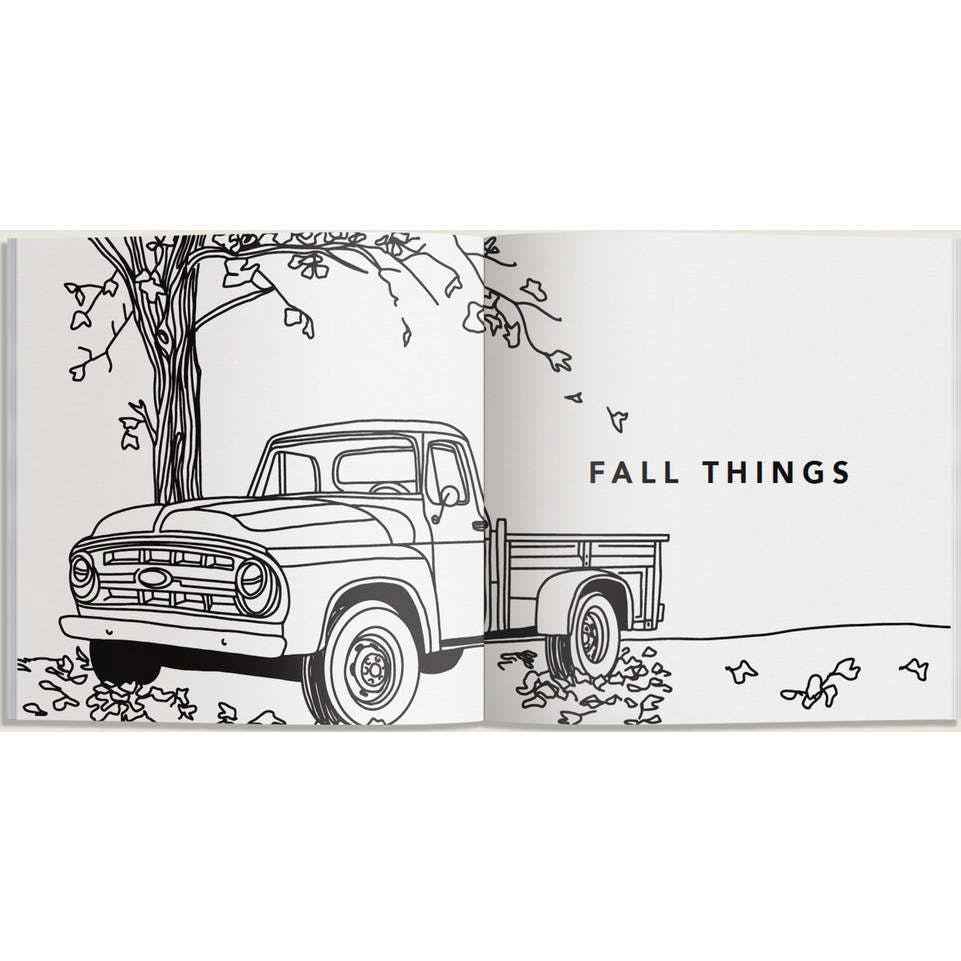 Fall Things: How to Draw Books for Kids