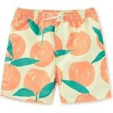 Mid-Length Swim Trunks, Orange