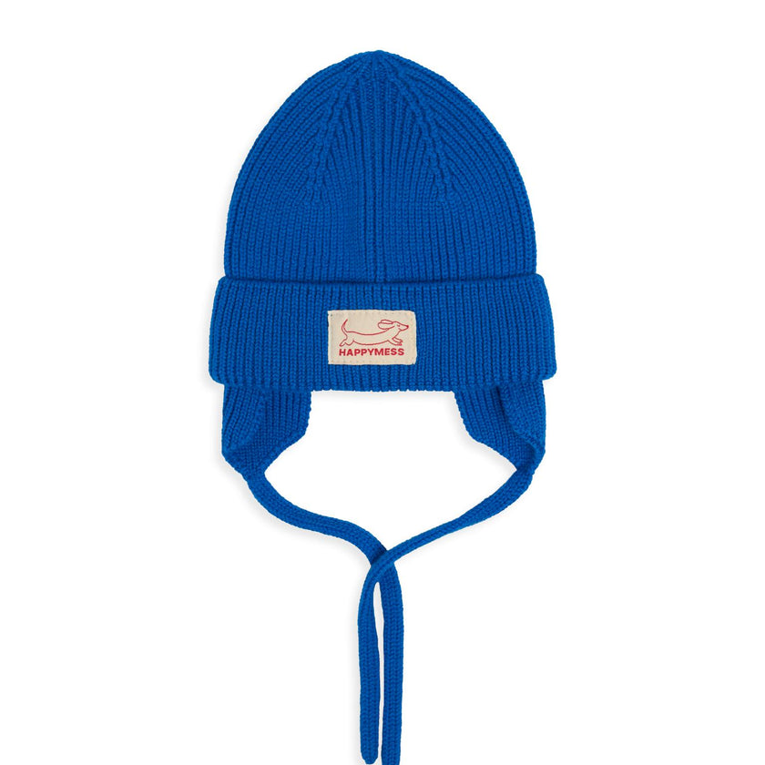 children's merino hat - cobalt