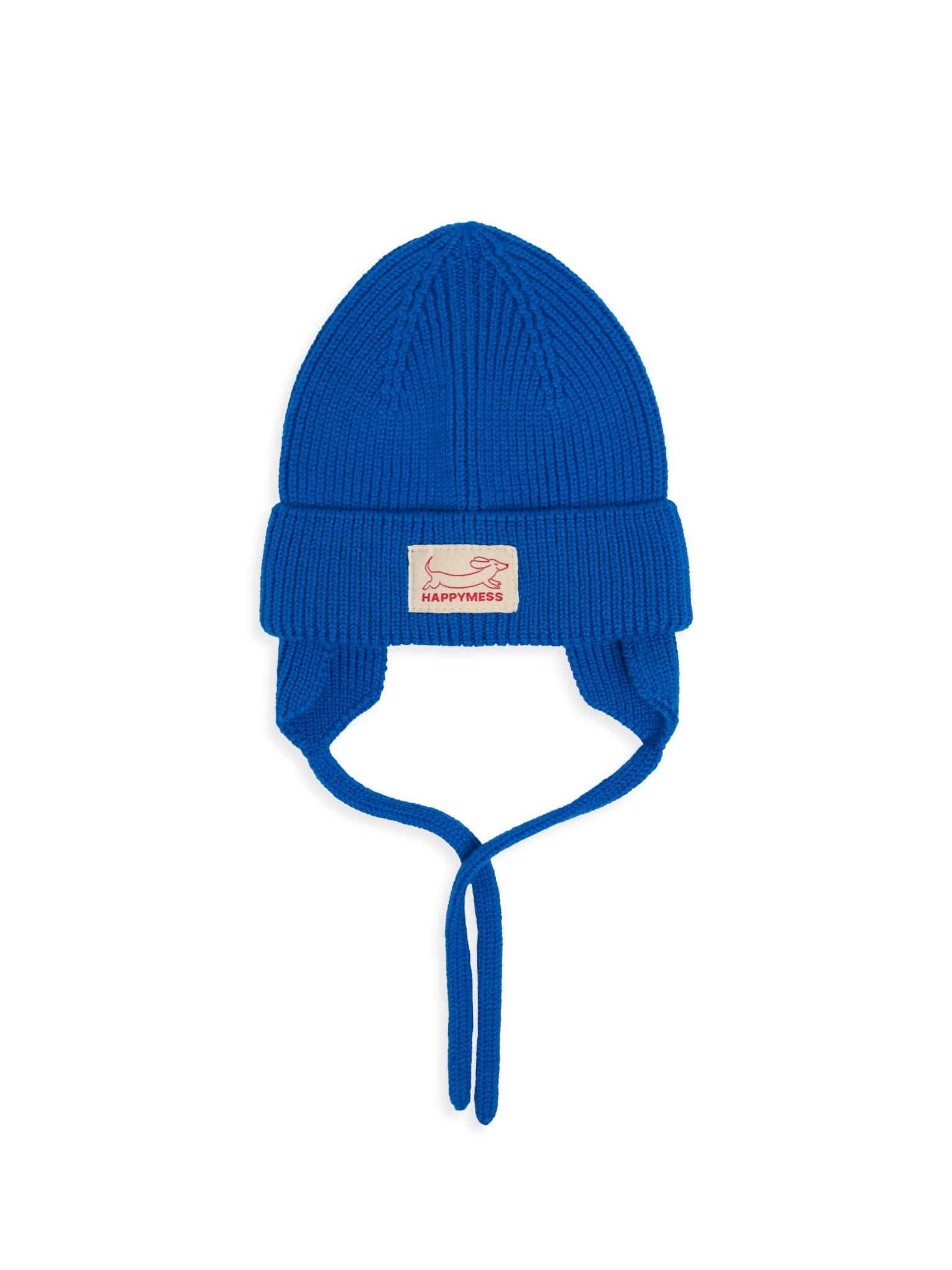 children's merino hat - cobalt