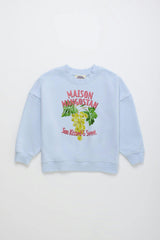 UVAS SWEATSHIRT LIGHT BLUE