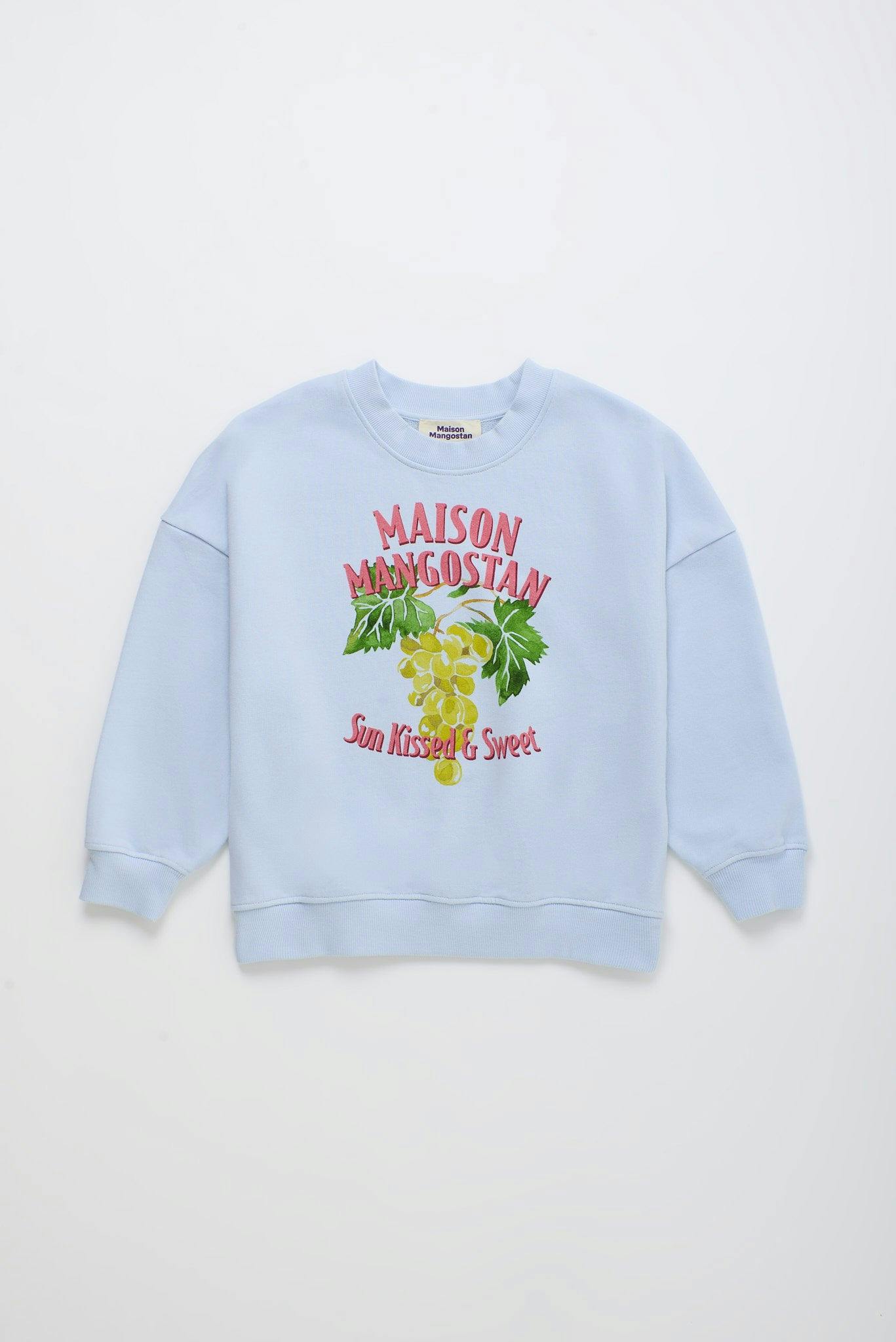 UVAS SWEATSHIRT LIGHT BLUE