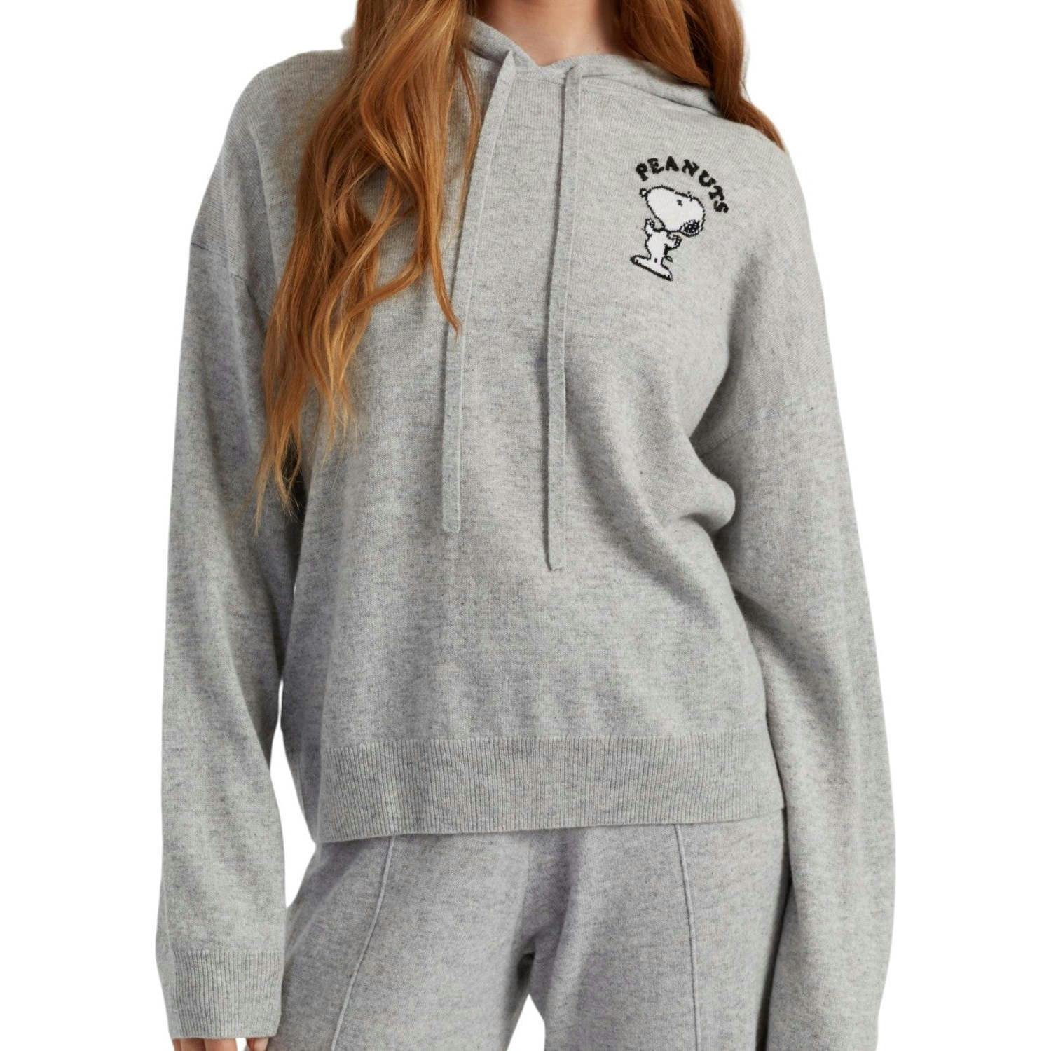Wool-Cashmere Peanuts Athletics Dpt Hoodie