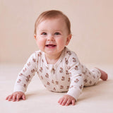 Organic 2-Way Zip Romper - Loom
