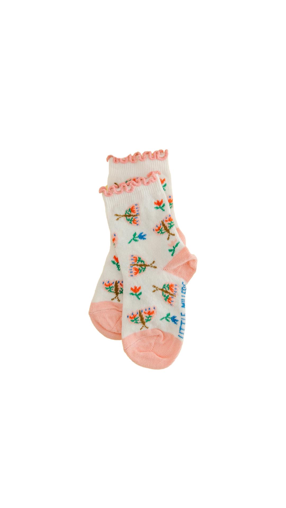 Mayflower Socks, Pink
