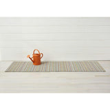 Skinny Stripe Shag Floor Mat, Multi