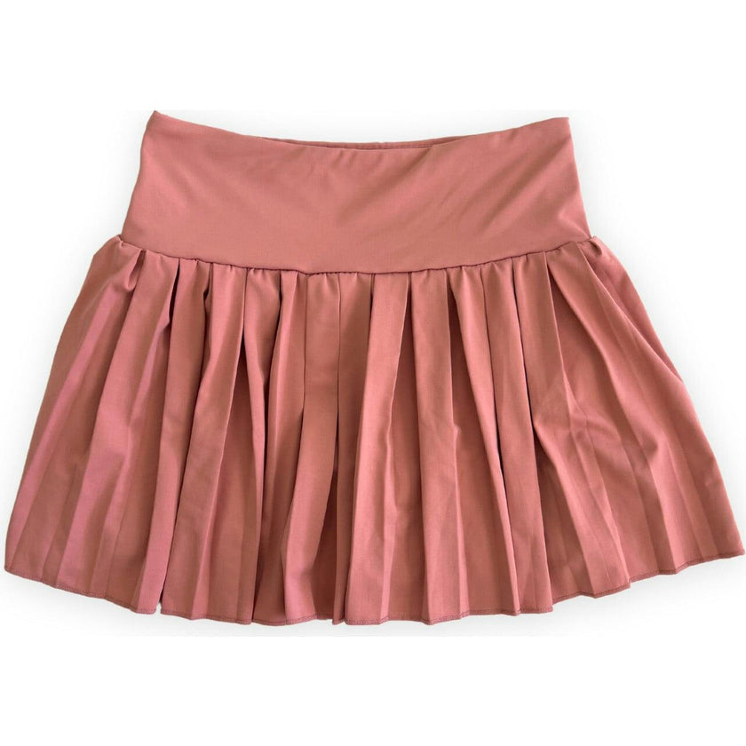 Pleated Court Skort, Pink
