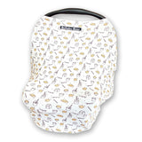 Bamboo 2 in 1 Car Seat & Nursing Cover