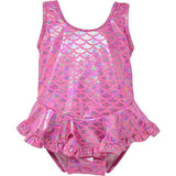 UPF 50+ Stella Infant Ruffle Swimsuit - F