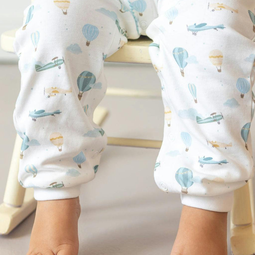 Little Airplanes Pima Baby Pajama