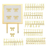 Lovely Little Letterboard Customizable Gold Cake Topper