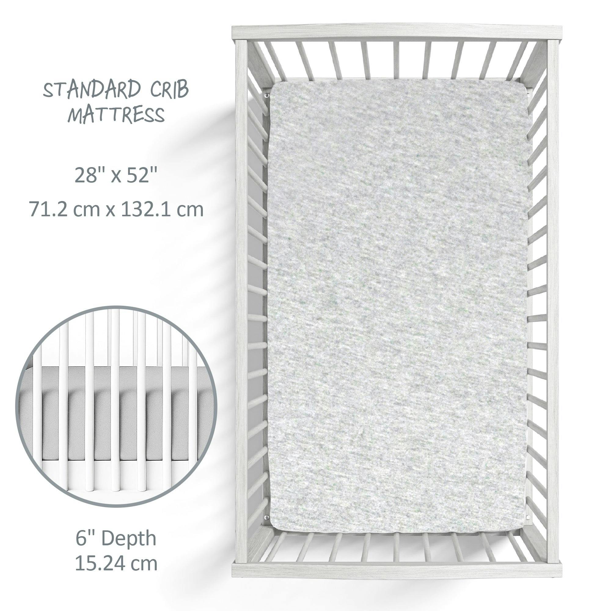 FRANKIE 2-Pack Fitted Crib Sheet
