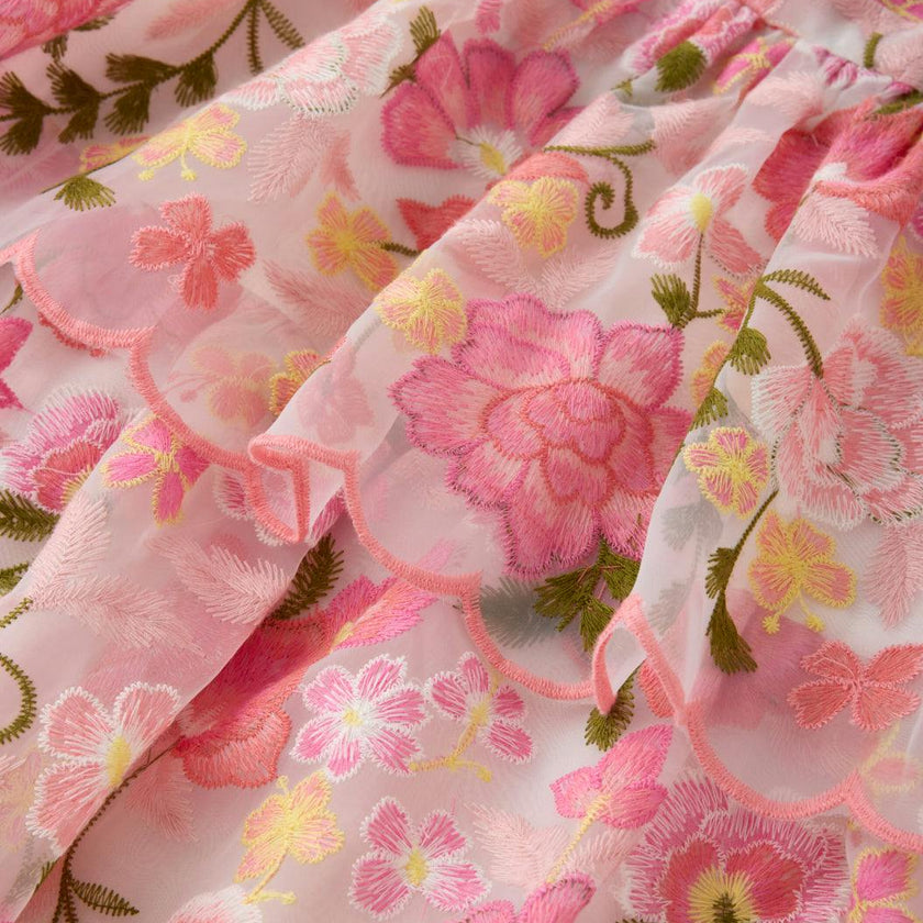 Avery Embroidered Maxi Dress