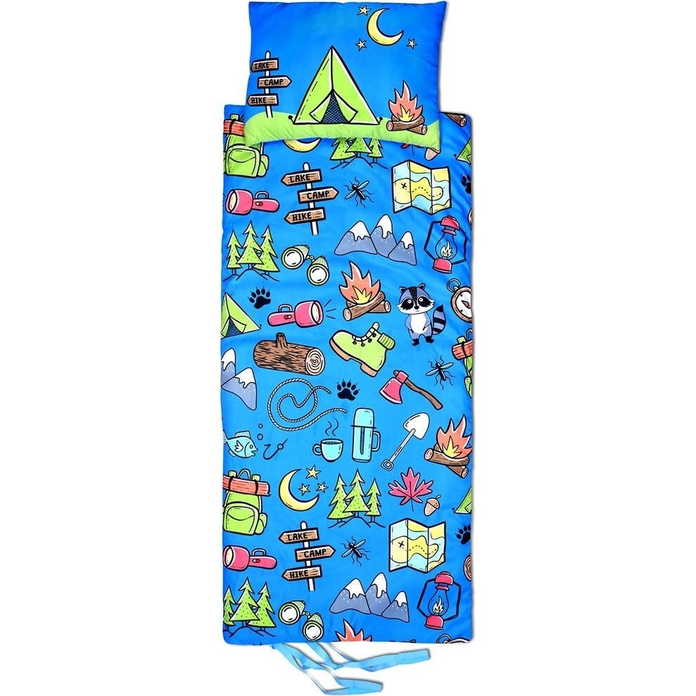 Camp Out Sleeping Bag and Pillow Set