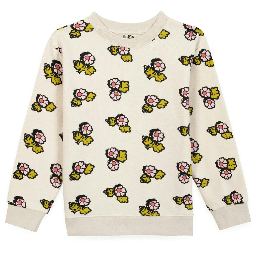 BONTON Smile Faroe Sweatshirt - Retro Fleur