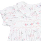 Dainty Buds and Bows - Smocked Dress Set