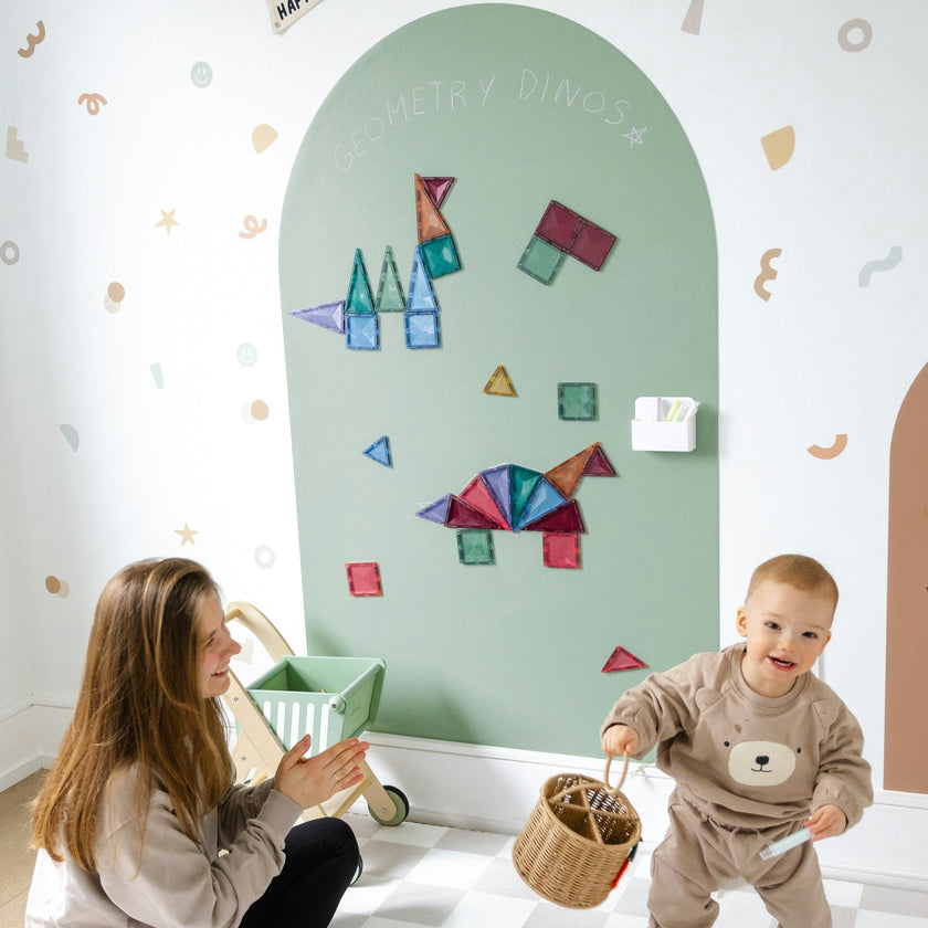 JUMBO Magic Playwall - Arch Magnetic Wall Decal for Kids