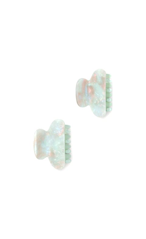 Twin Heirloom Claws in Astral Mint