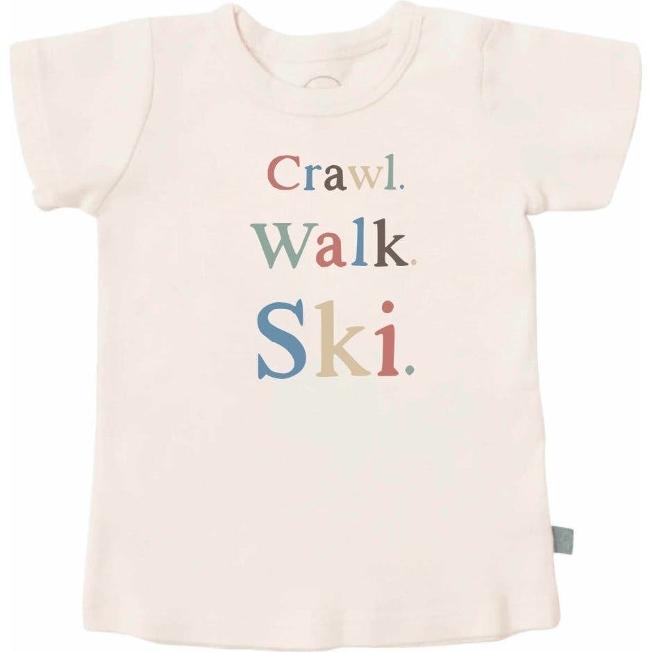graphic tee | crawl walk ski