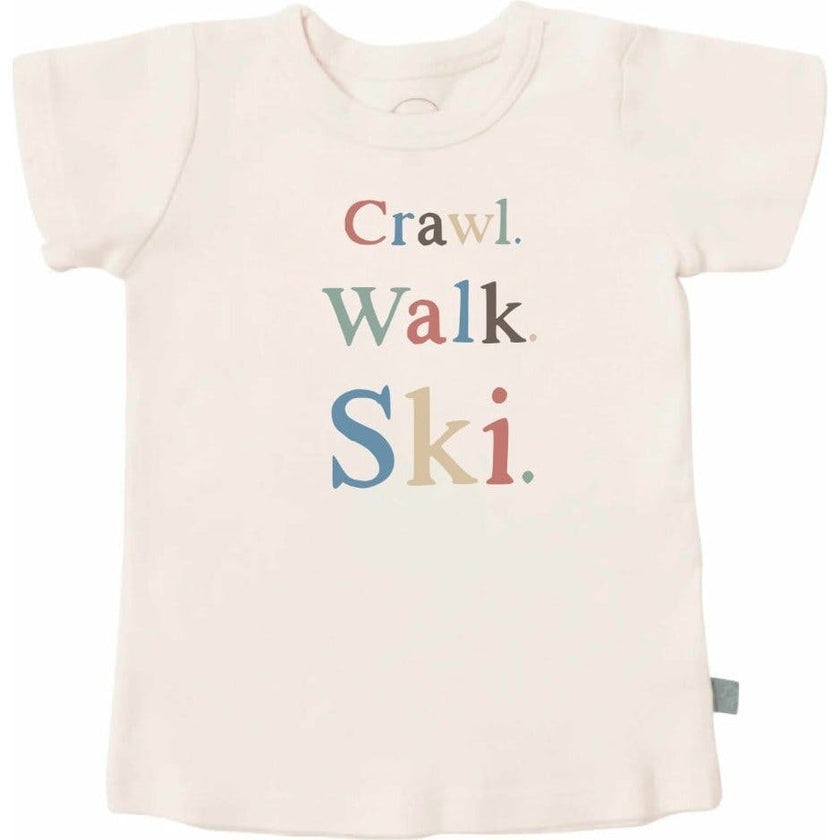 graphic tee | crawl walk ski