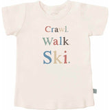 graphic tee | crawl walk ski
