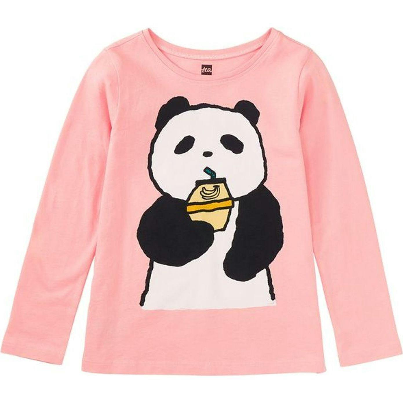 Banana Milk Graphic Tee, Red