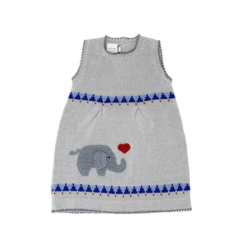 Knit Elephant Dress