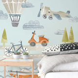 Away We Go Kit • Large • Peel-and-Stick Wall Decals