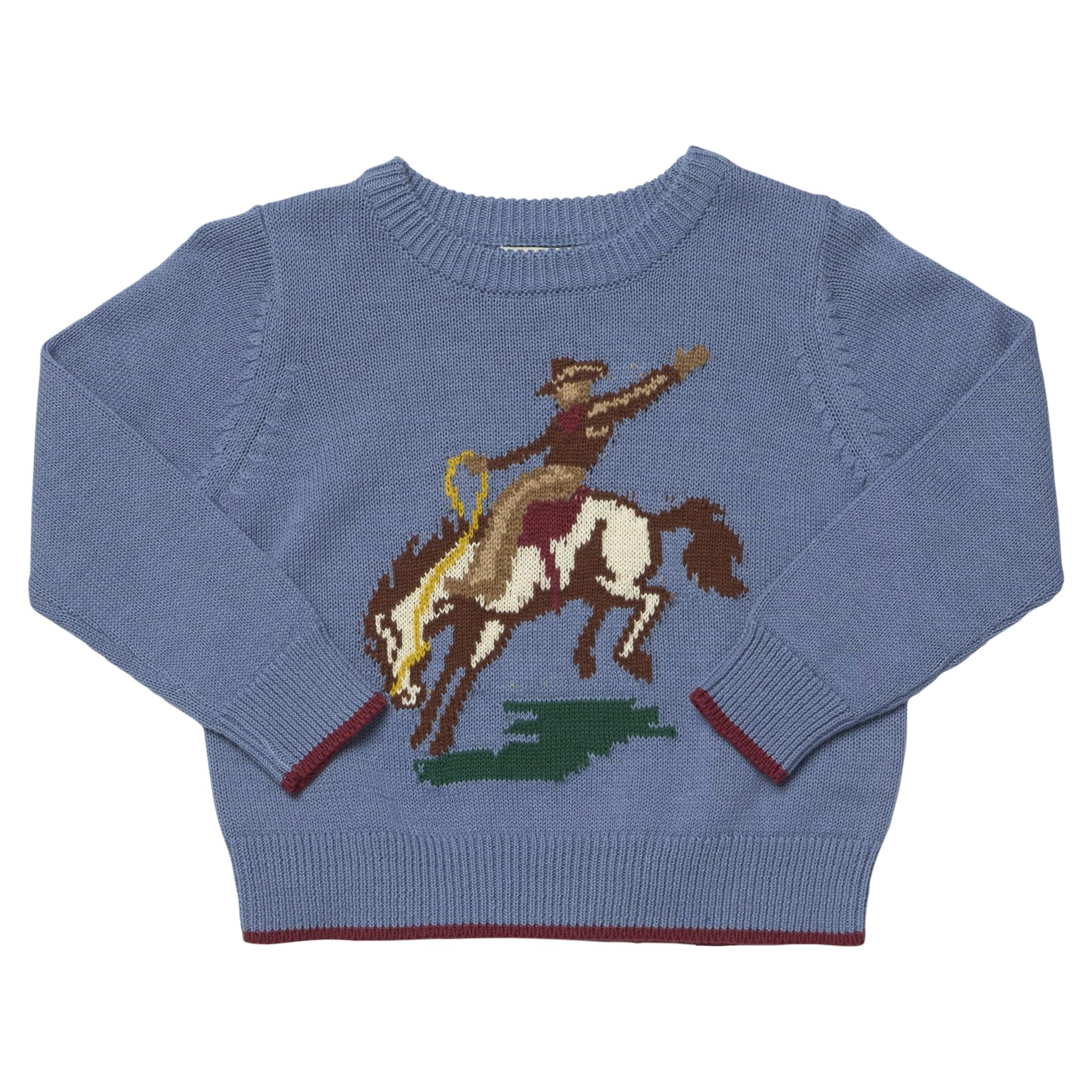 Boys Oliver Sweater - Bronco