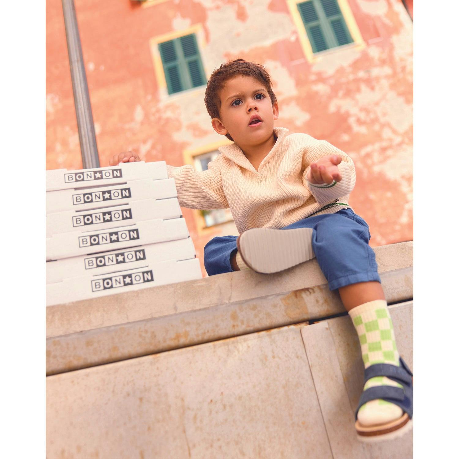 BONTON Pannacotta Léo Baby Sweater