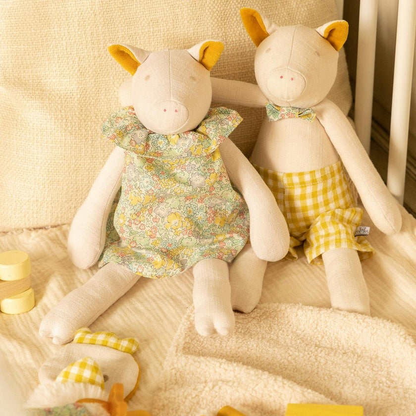 Pamplemousse Peluches Anémone the Pig