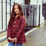 Islington Girls Coat - Classic Tartan