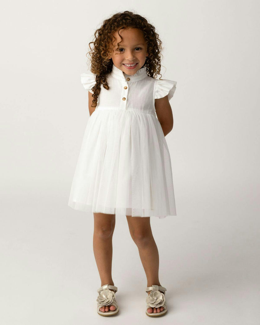 Fleurance Dress | Off White
