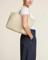 St. Barths Medium Tote | Ecru