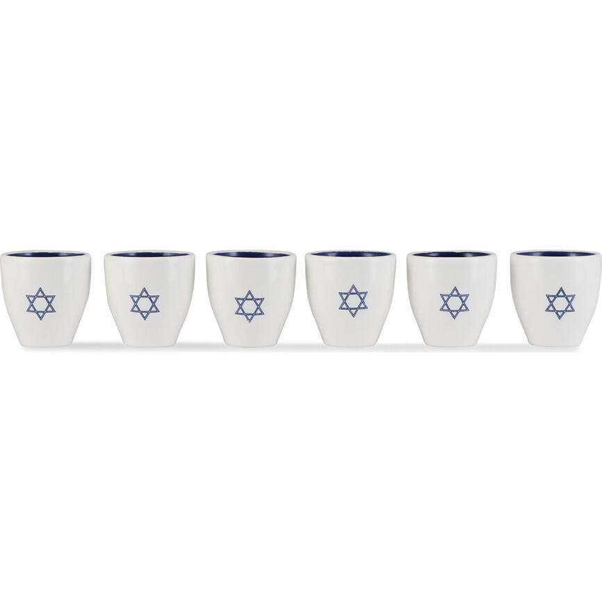 Mensch Kiddush Cups
