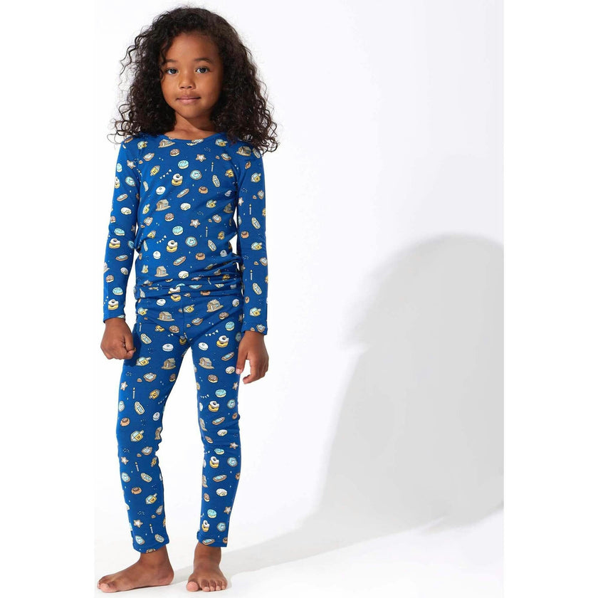Hanukkah Cookies Bamboo Kids Pajamas