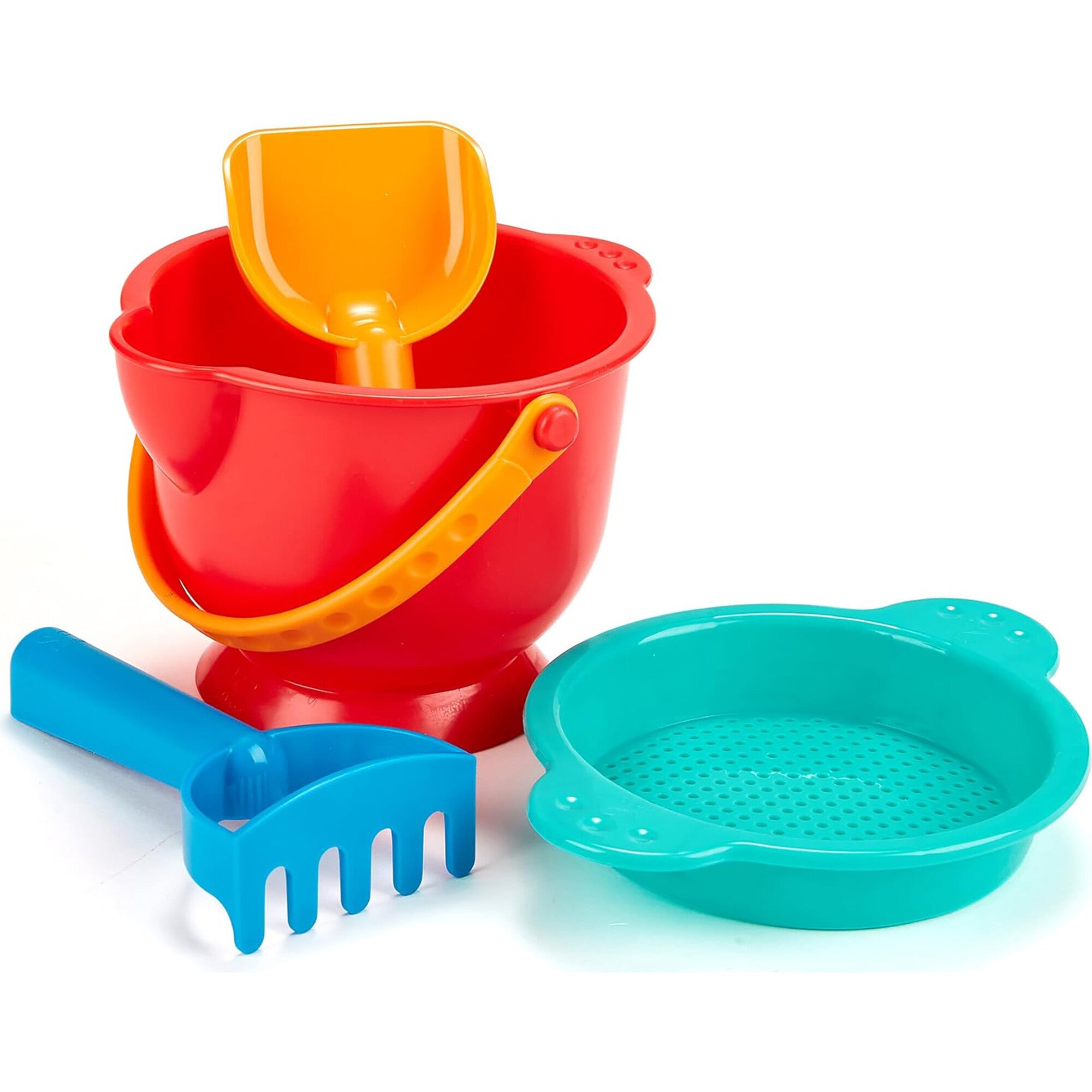 Beach Basics - 4pc Playset Includes Bucket Sifter