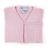 Little Royals Baby Tie-Front Sweater - Pink