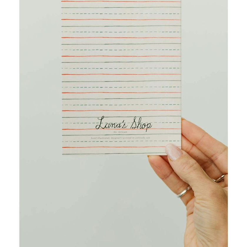 Set of 3 Teacher Happy Holidays Card