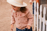Thea Cardigan in Dusty Bloom