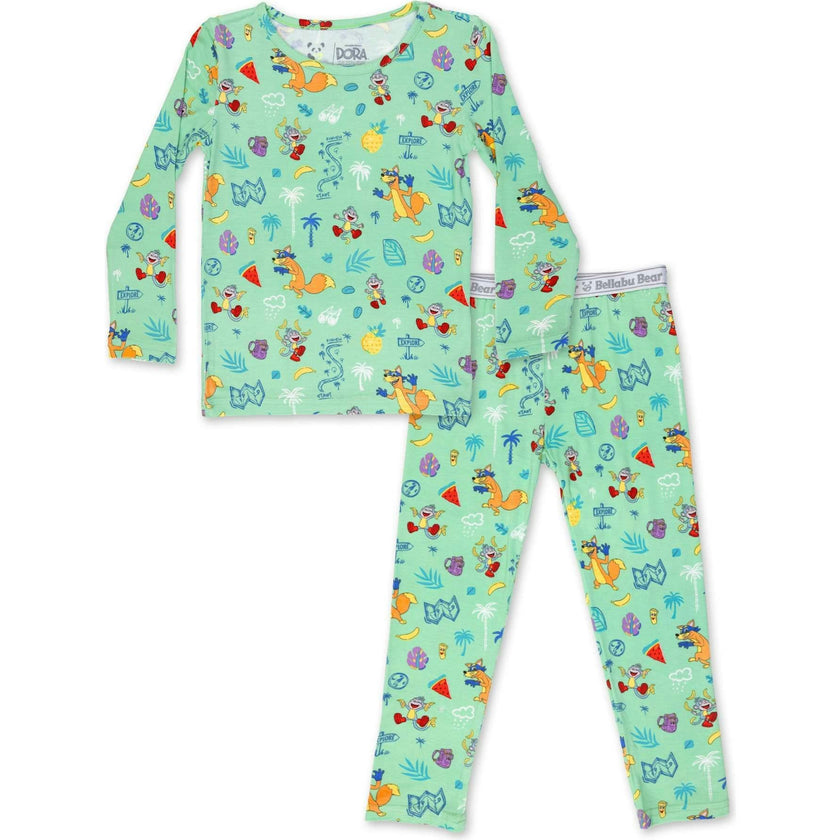 Dora: Boots' Jungle Adventure Bamboo Kids Pajamas