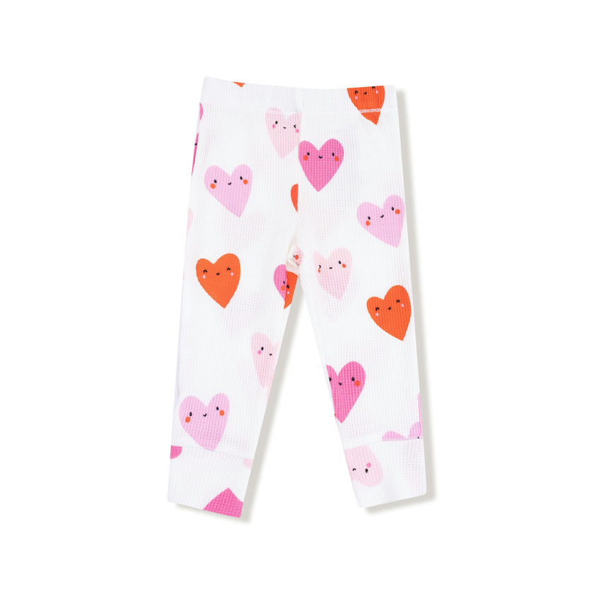 Happy Hearts - Long Sleeve Loungewear Set