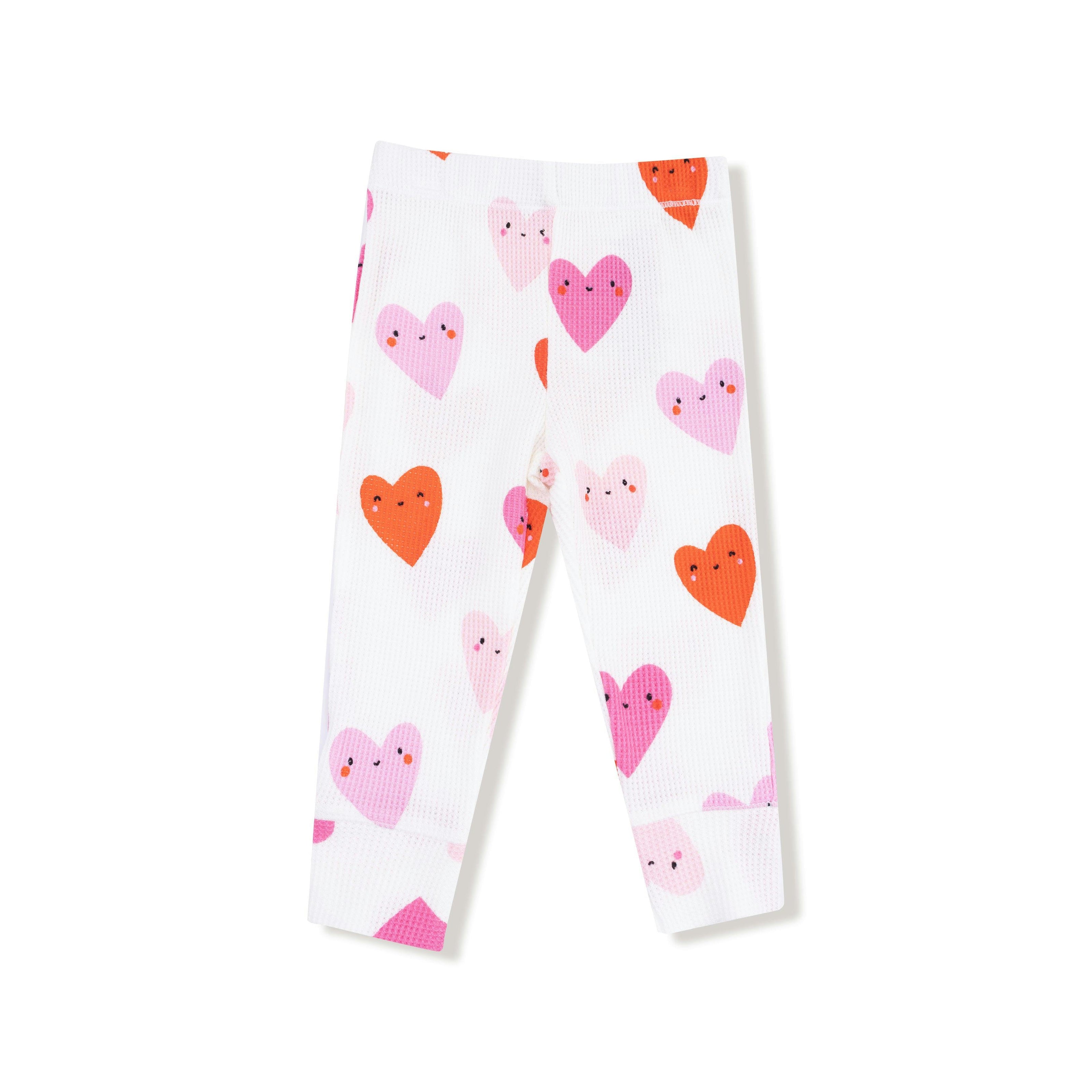 Happy Hearts - Long Sleeve Loungewear Set