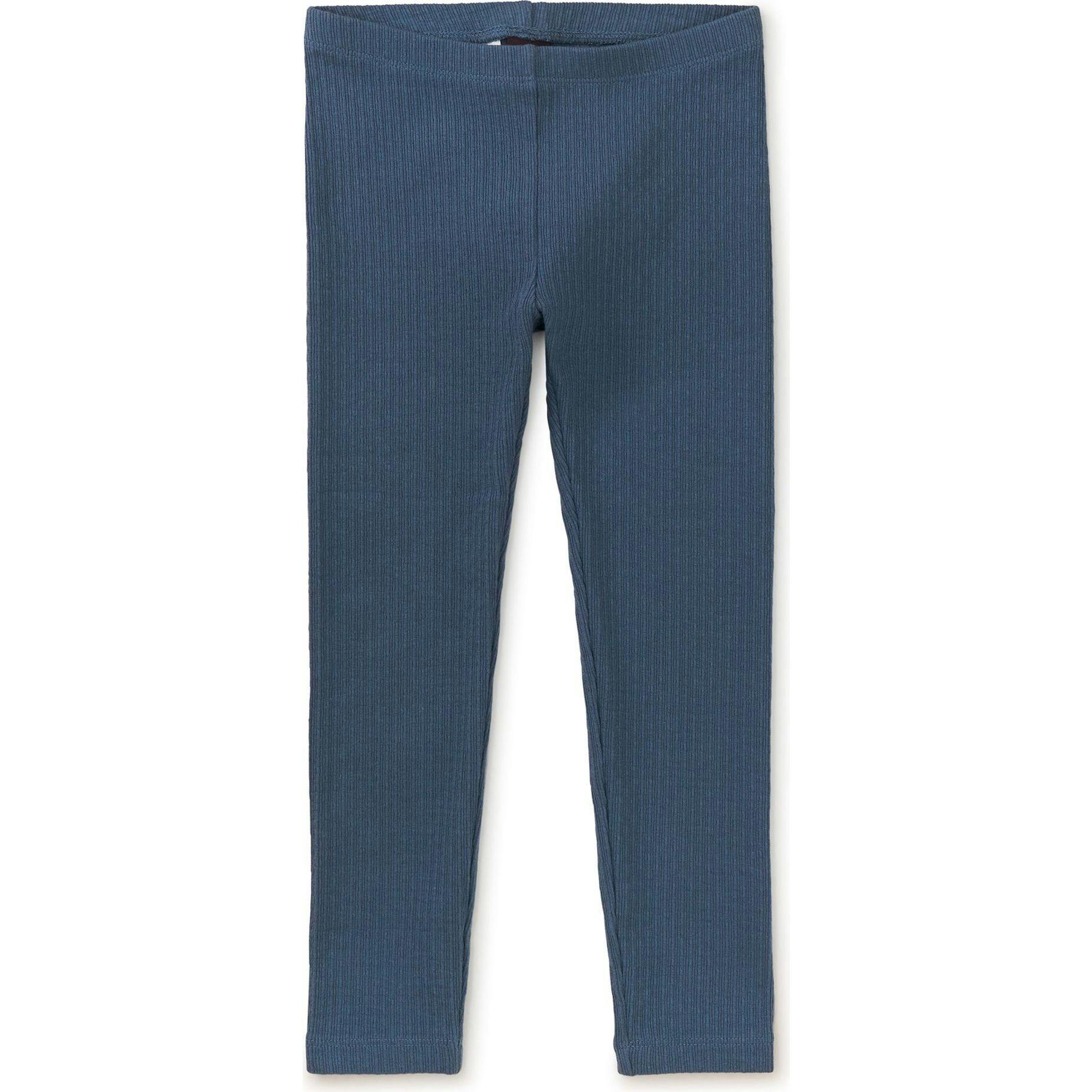 Pointelle Knit Stretch Leggings, Grey