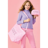Love Heart Puffy Weekender Bag