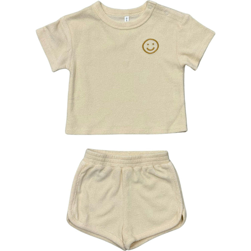 Short Sleeve Cotton Terry Set