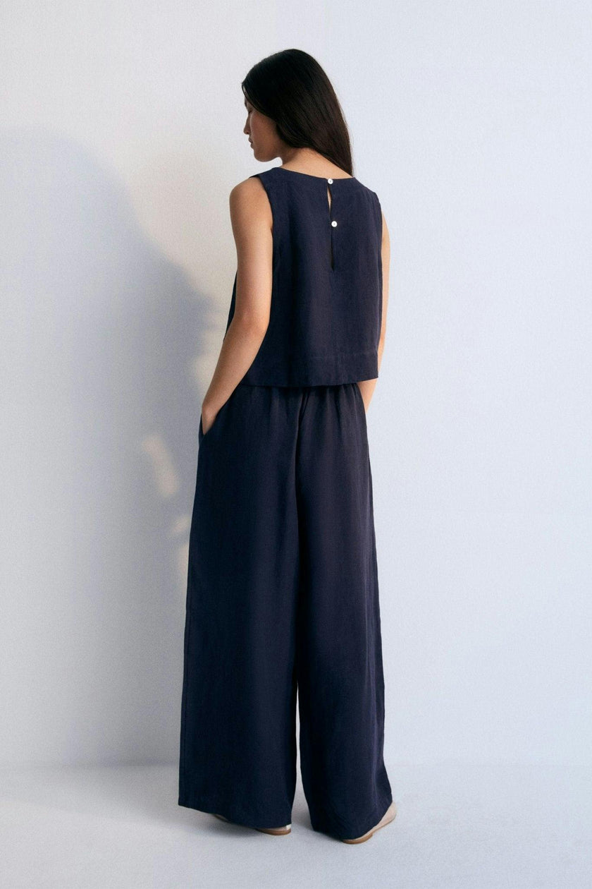 Hera Woman Top Navy